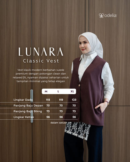 Classic Vest - Velvet Plum