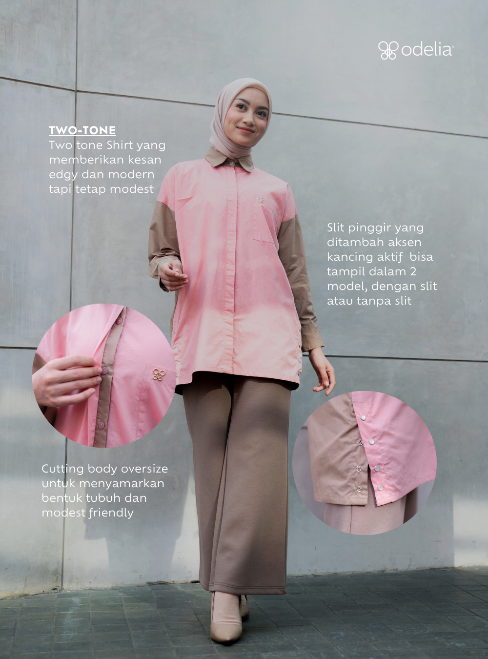 Verde Shirt - Beige Blush