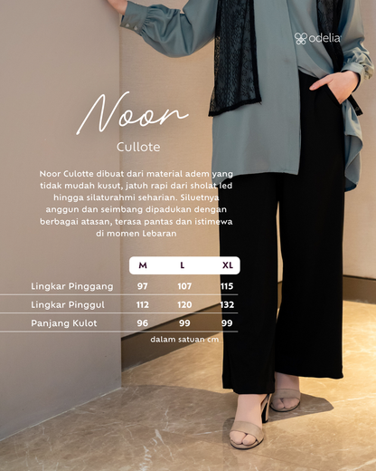 Noor Cullote - Black