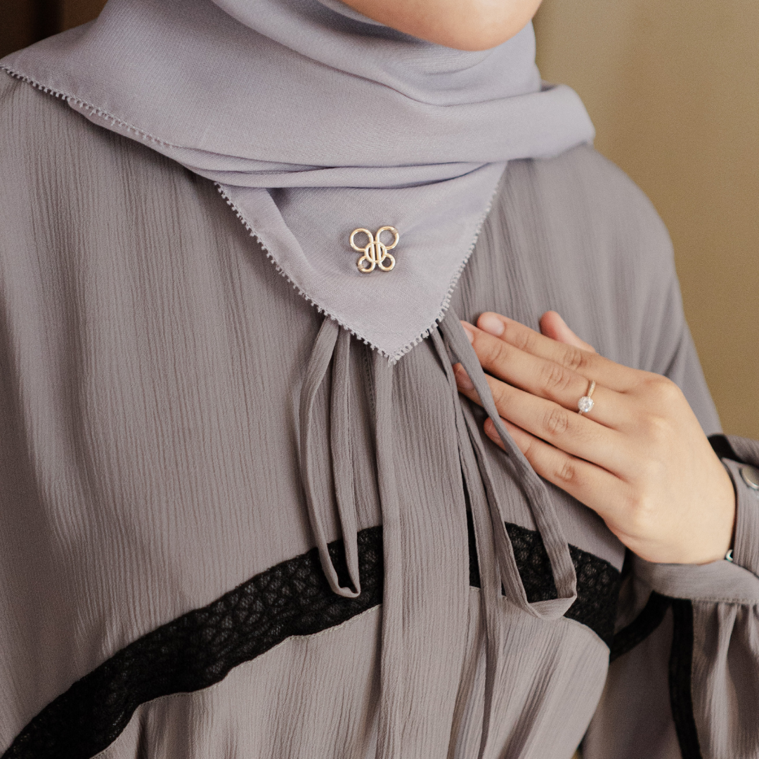 Seyne Dress - Opal Grey