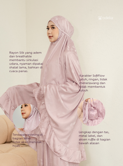 Rihla Soft Flow Prayer Set - Rose Wood