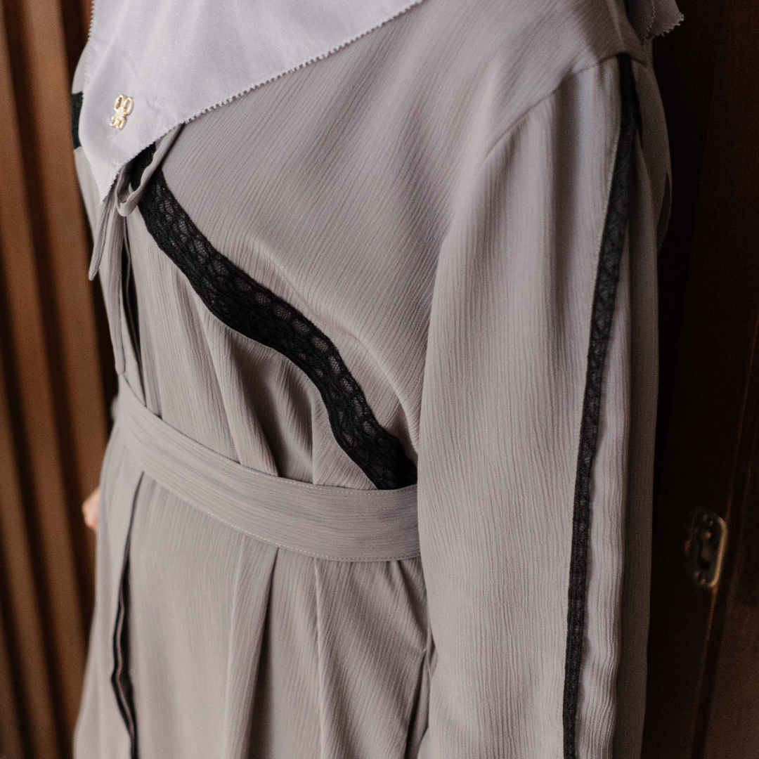 Seyne Dress - Opal Grey