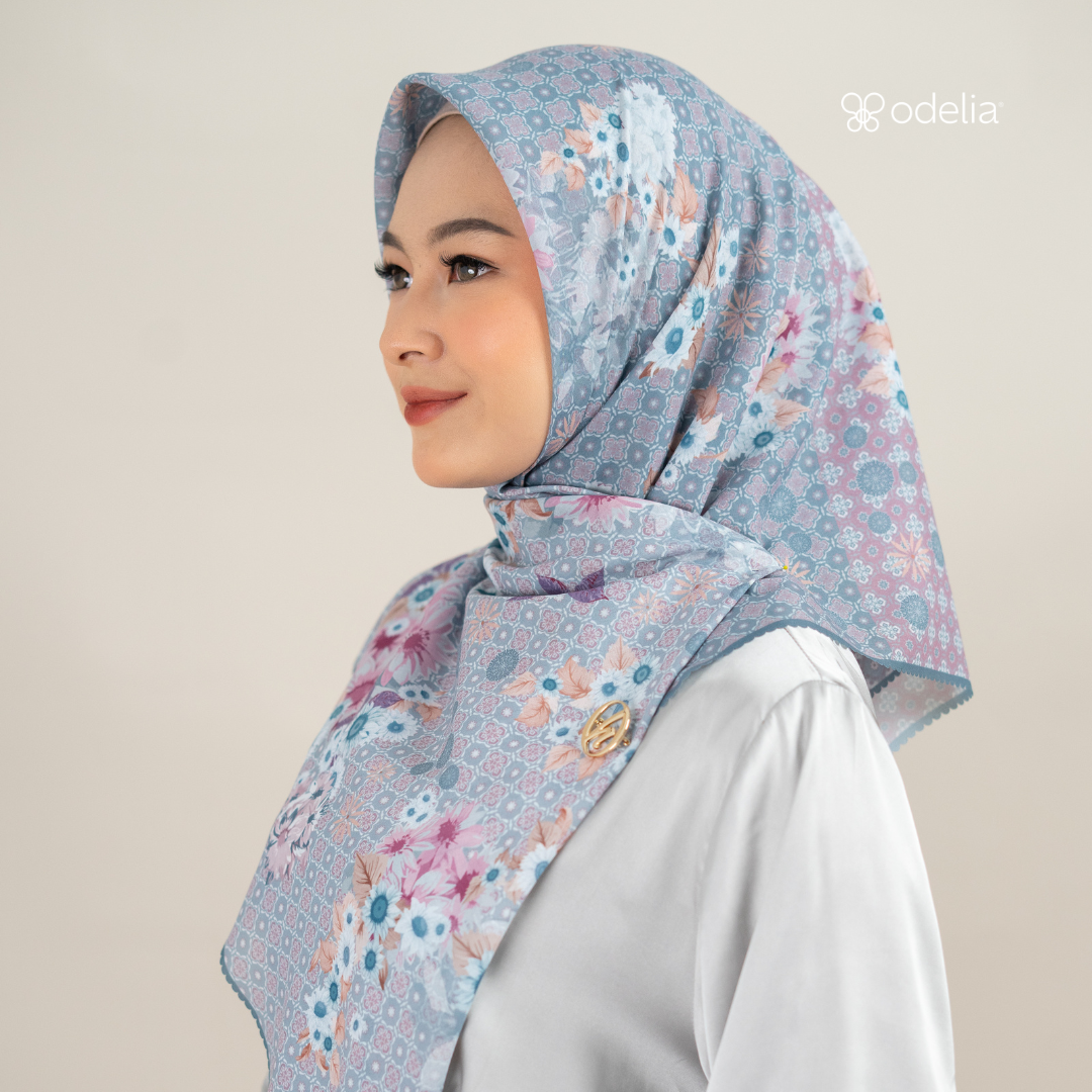 Majeeda Scarf - Moonlit Ocean