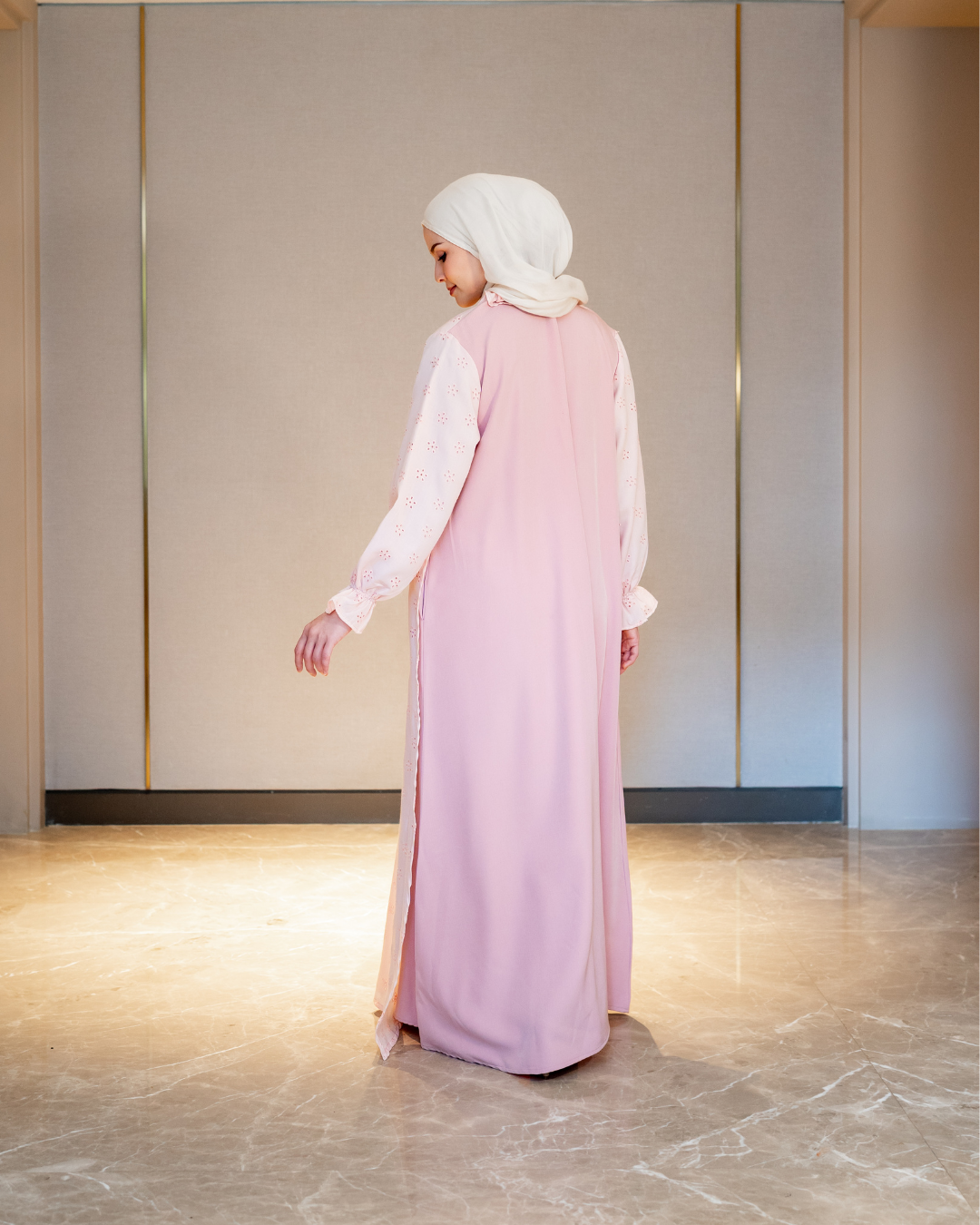 Sera OuterLook Dress - Pastel Rose
