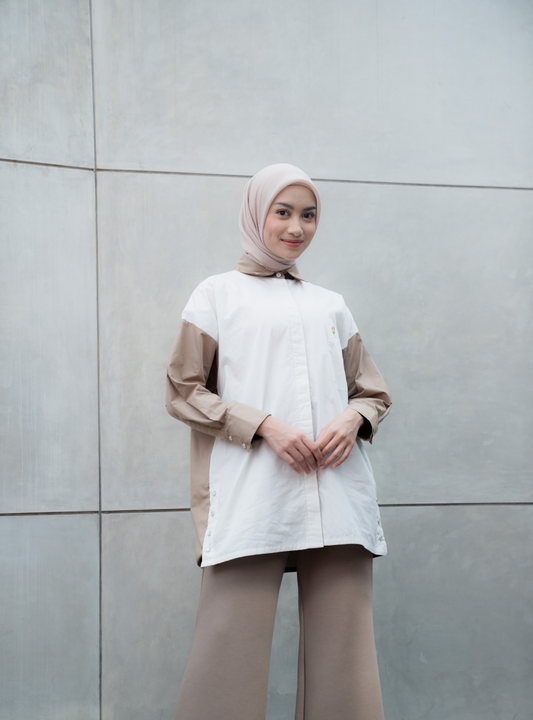 Verde Shirt - Sand Ivory