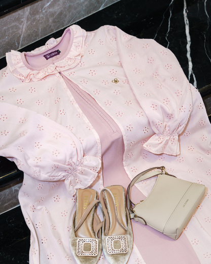 Sera OuterLook Dress - Pastel Rose