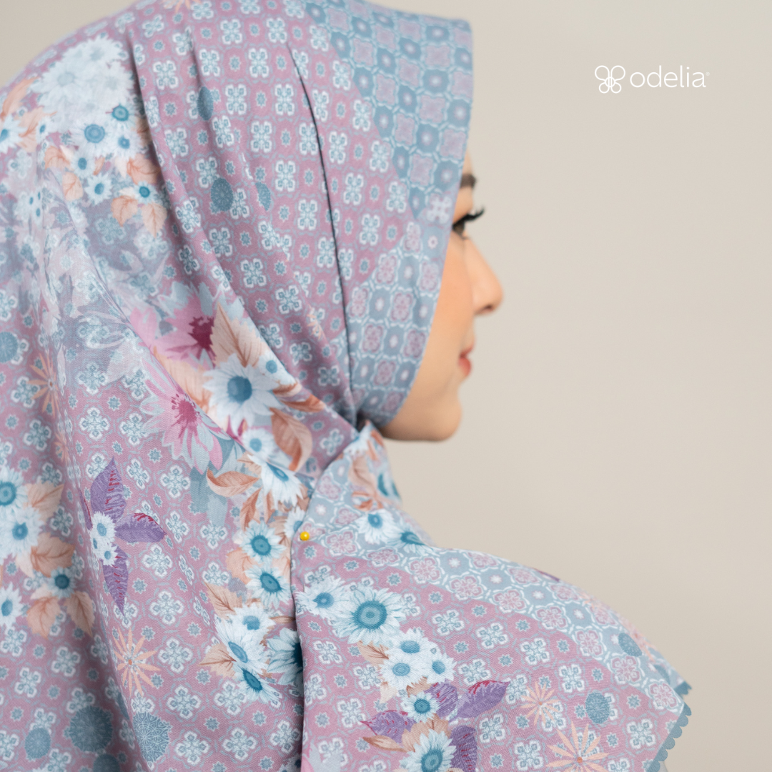 Majeeda Scarf - Moonlit Ocean