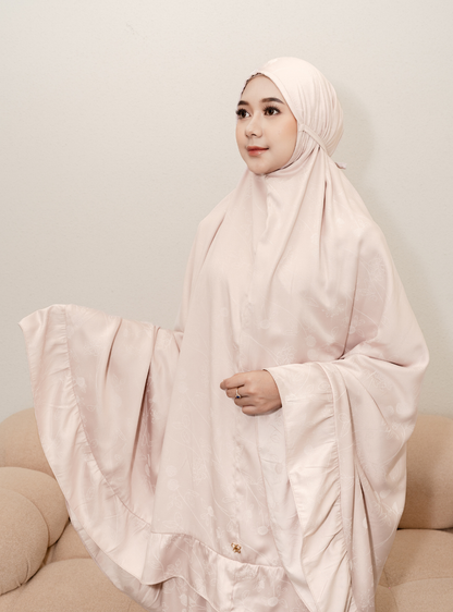 Rihla Soft Flow Prayer Set - Natural Beige