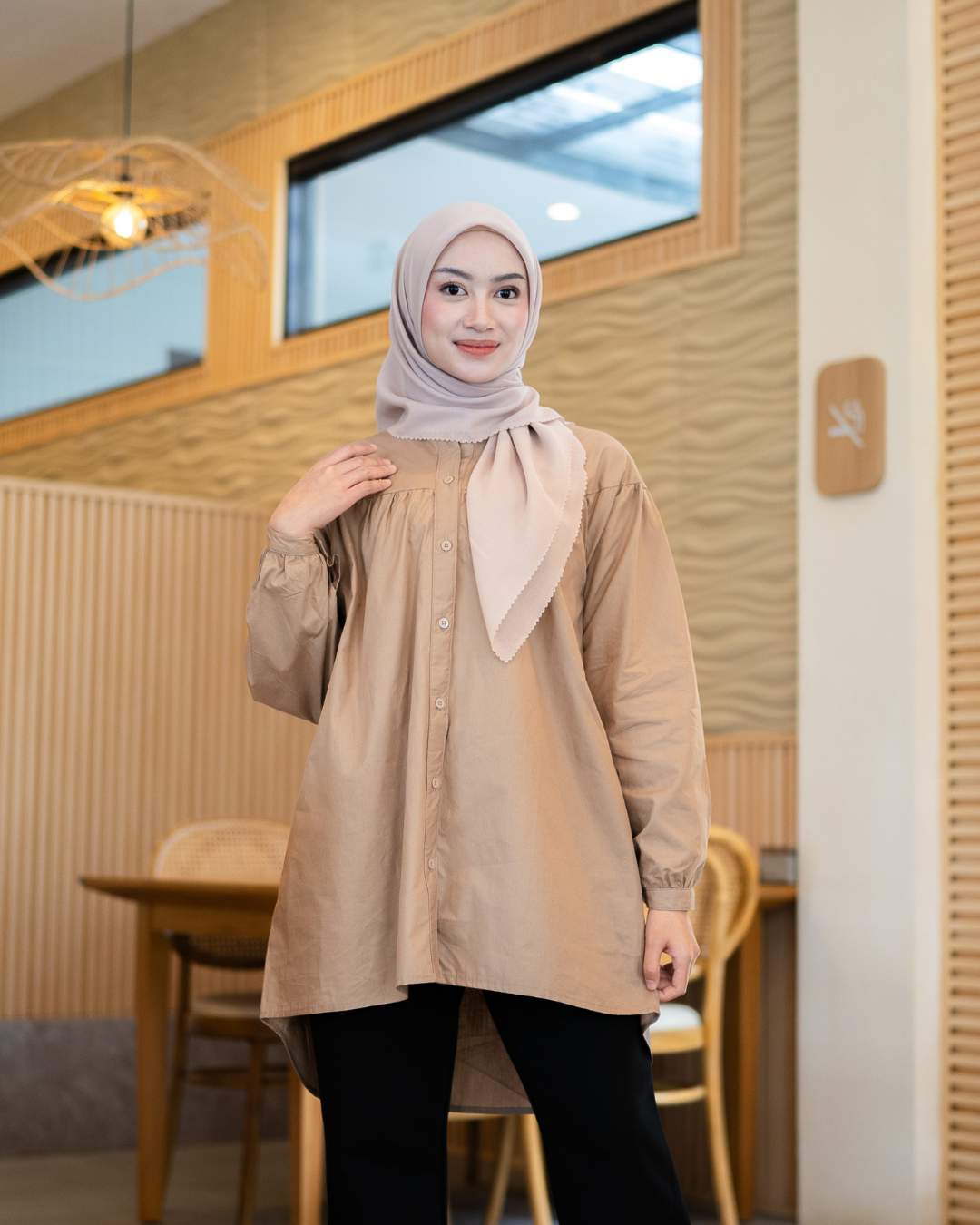 Carmia Shirt - Tannin