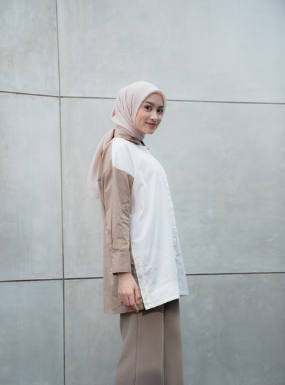 Verde Shirt - Sand Ivory