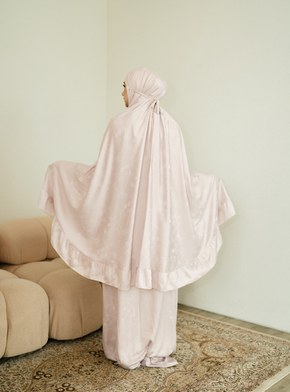 Rihla Soft Flow Prayer Set - Natural Beige