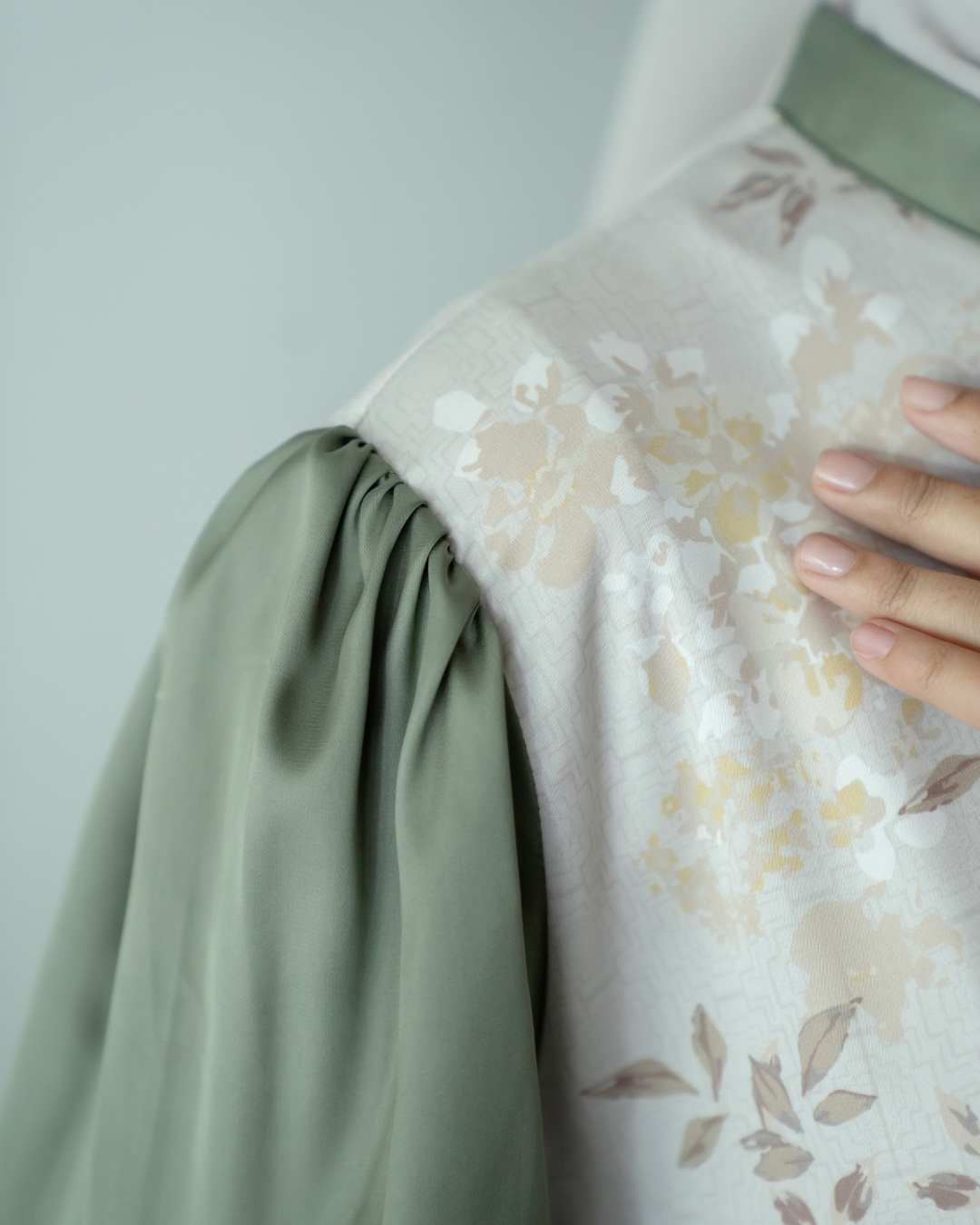 HAIFA DRESS - OLIVE ZEST (EID SERIES 2025)