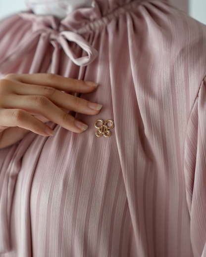 SENJA DRESS - FLAMINGO PINK (EID SERIES 2025)