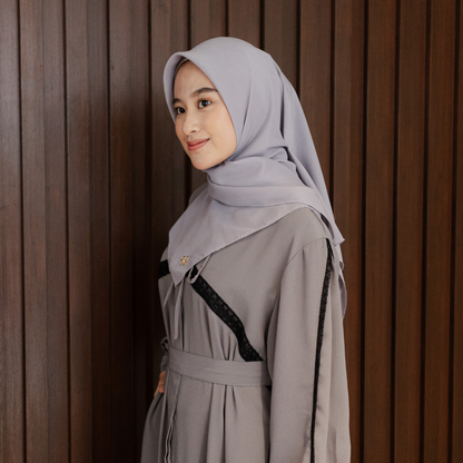 Seyne Dress - Opal Grey