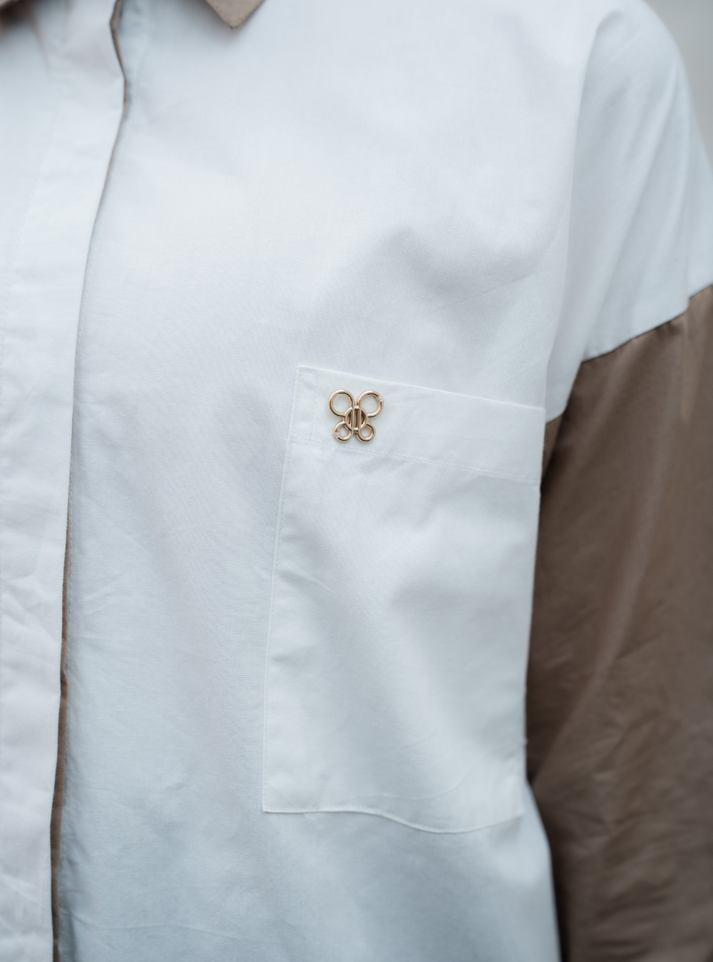 Verde Shirt - Sand Ivory