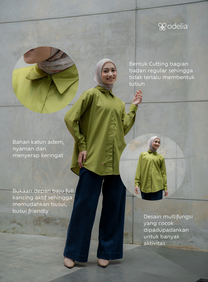 Alecia Shirt - Lime