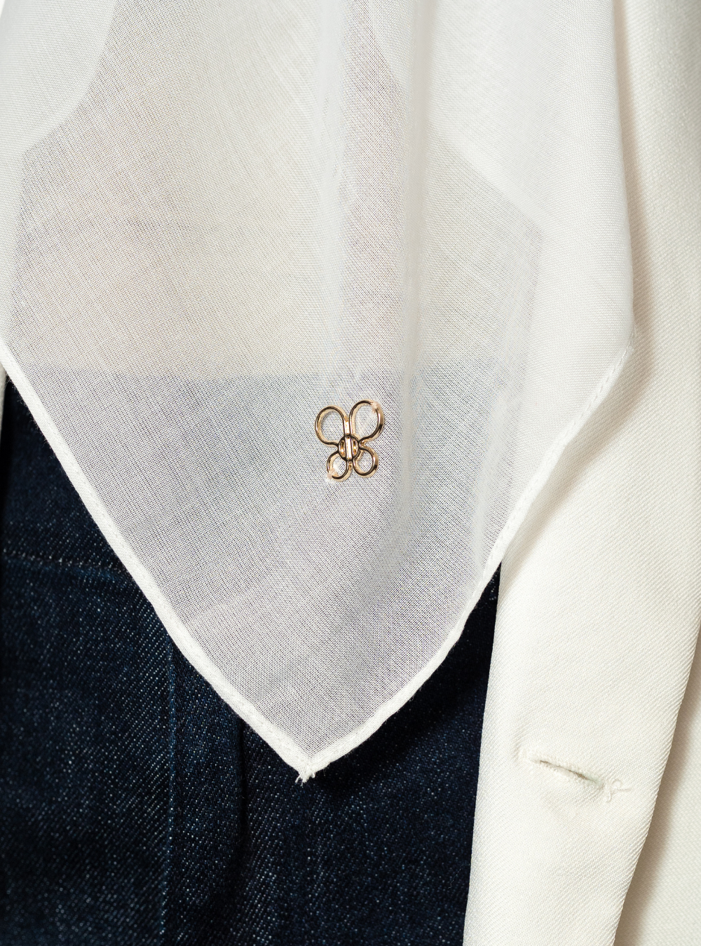 Aylin Scarf - Broken White