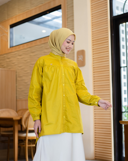 Carmia Shirt - Canary Yellow