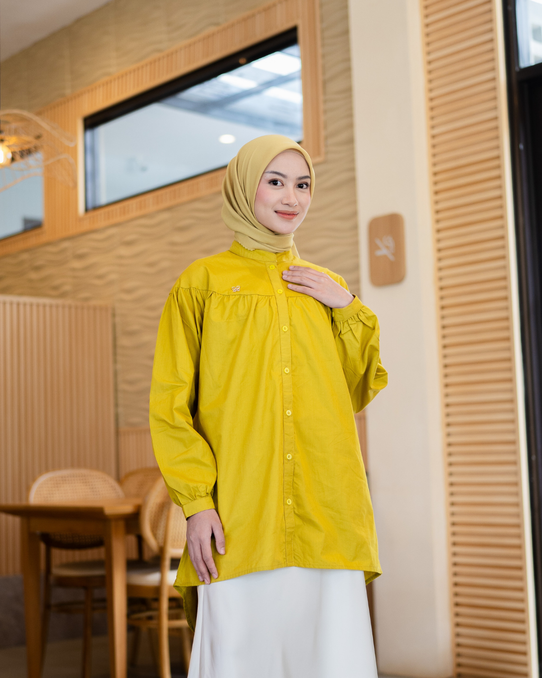 Carmia Shirt - Canary Yellow