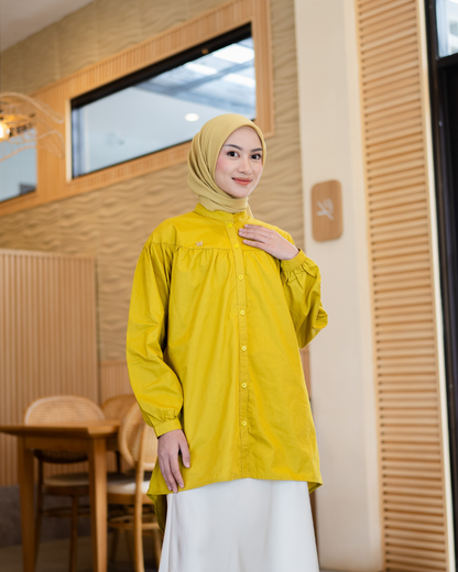 Carmia Shirt - Canary Yellow