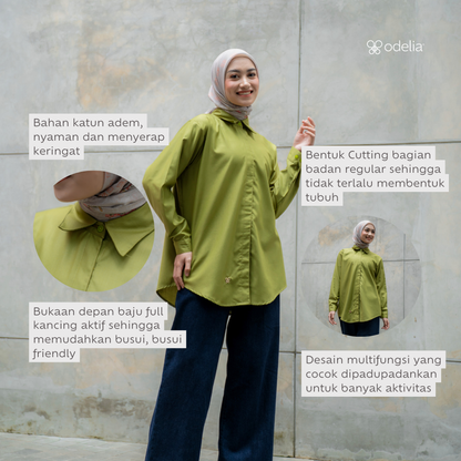 Alecia Shirt - Lime