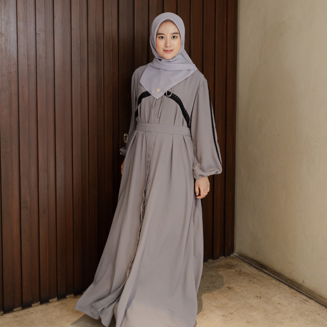 Seyne Dress - Opal Grey