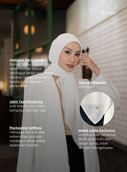 Aylin Scarf - Broken White