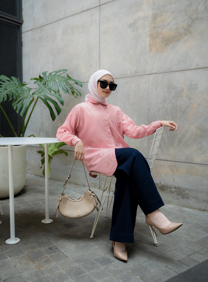 Alecia Shirt - Dusty Rose