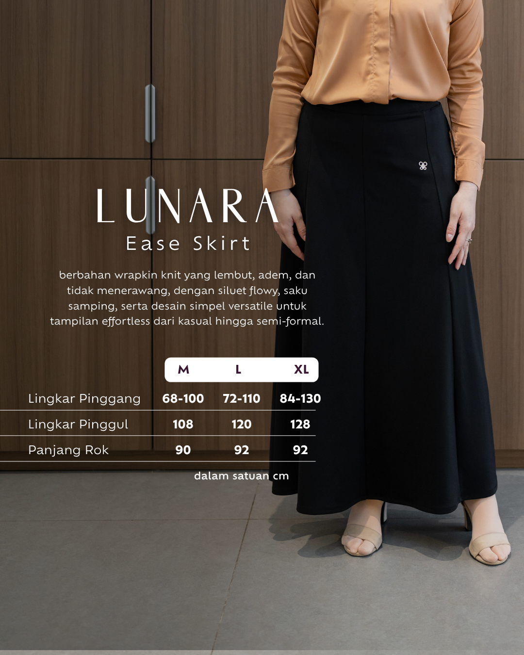 Ease Skirt - Black