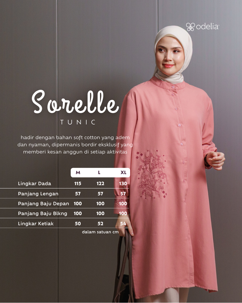 Sorelle Tunic - Dusty Rose
