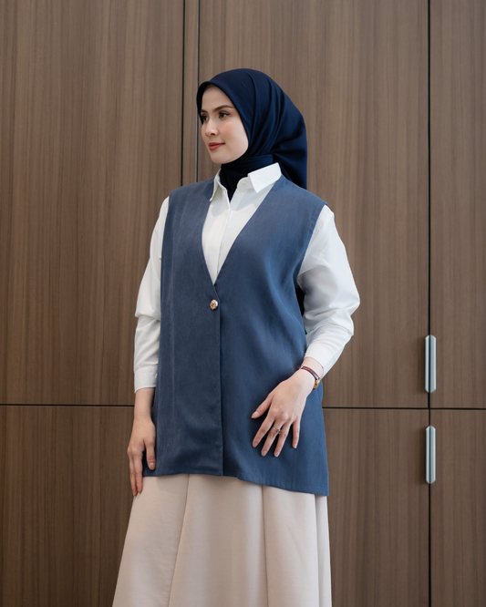 Classic Vest - Indigo