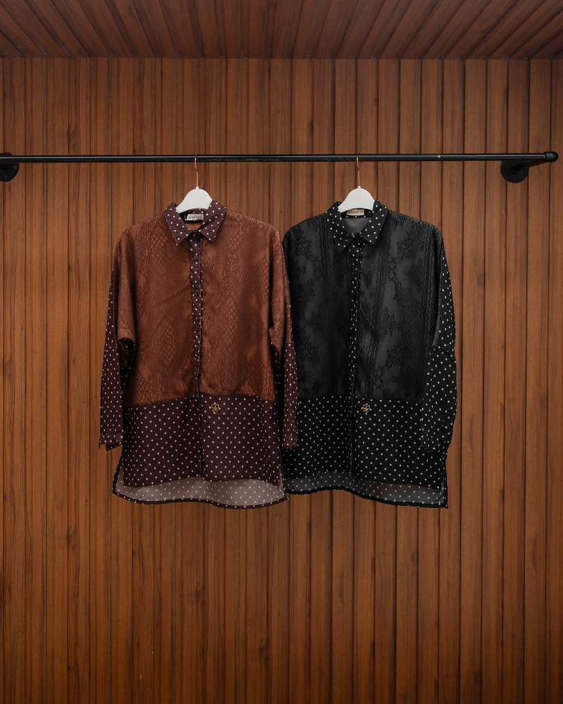 Origins Polka Shirt Lace