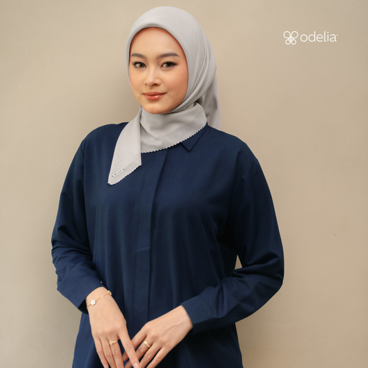 Ardelle Shirt - Navy Peony