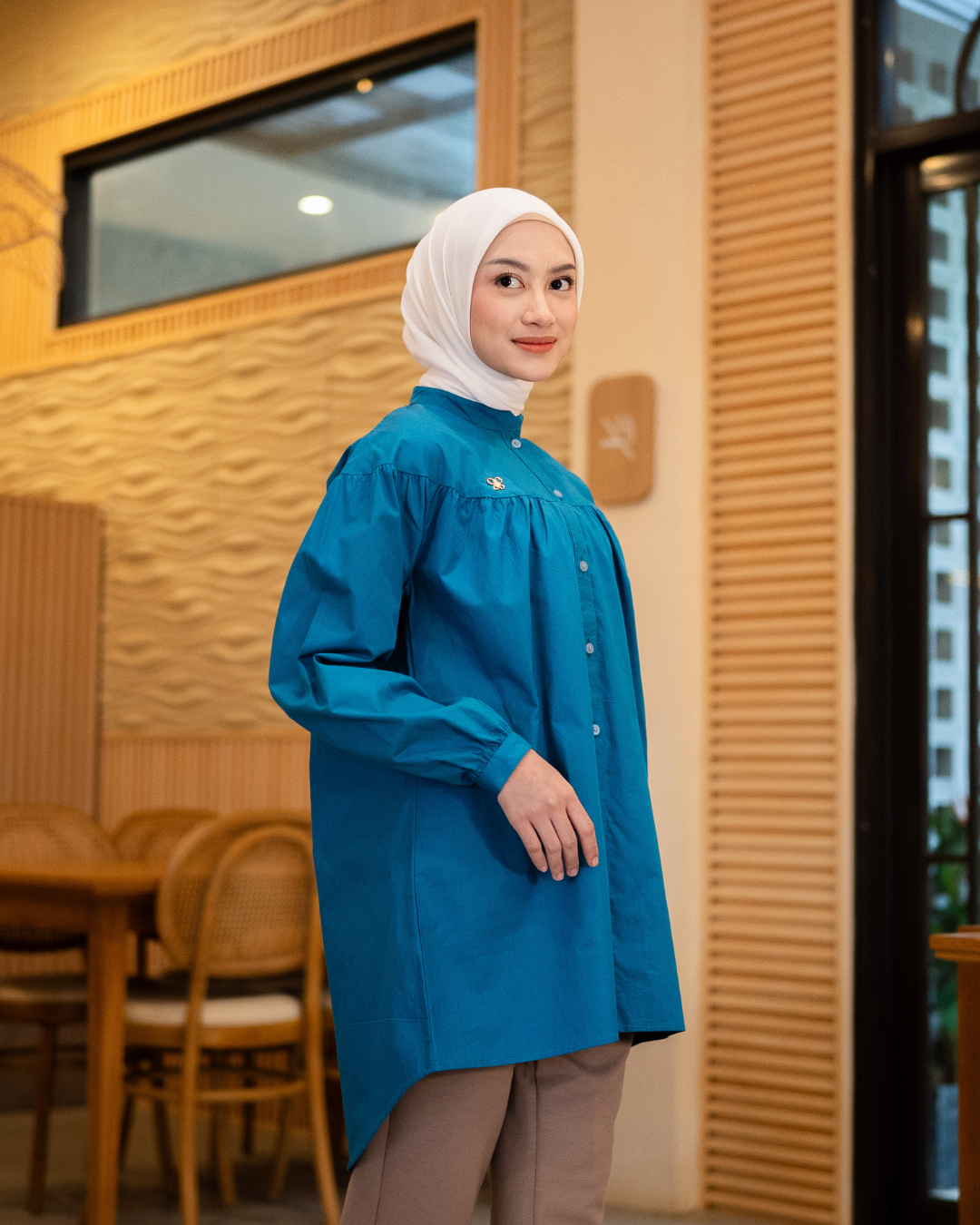 Carmia Shirt - Teal