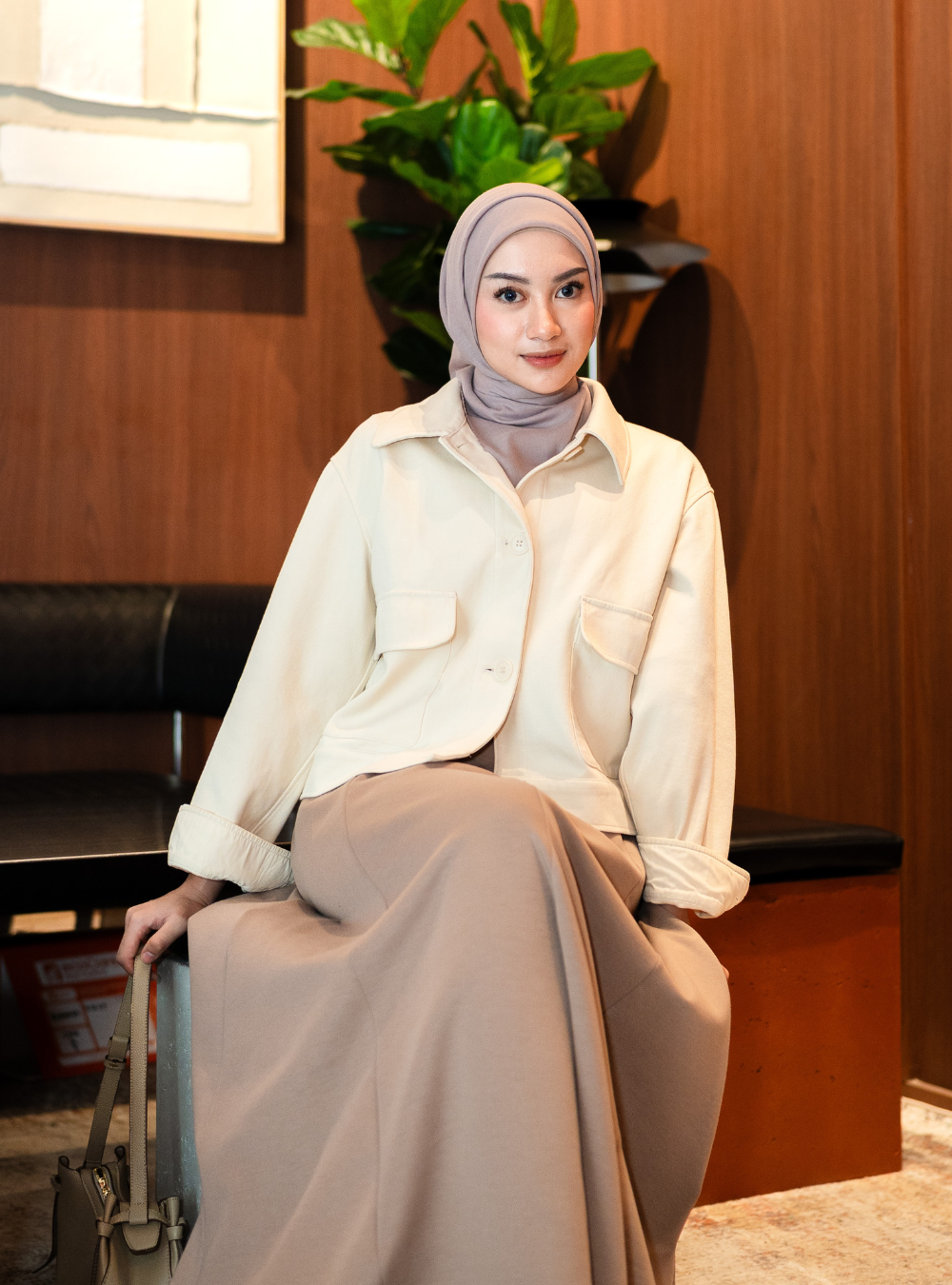 Elora Twirl Skirt - Bronze