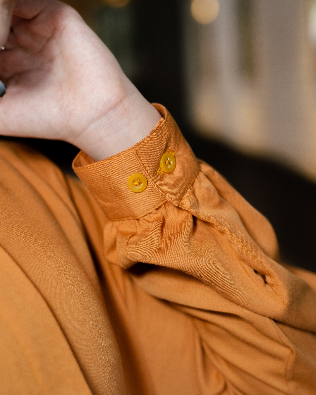 Evania Blouse - Marigold