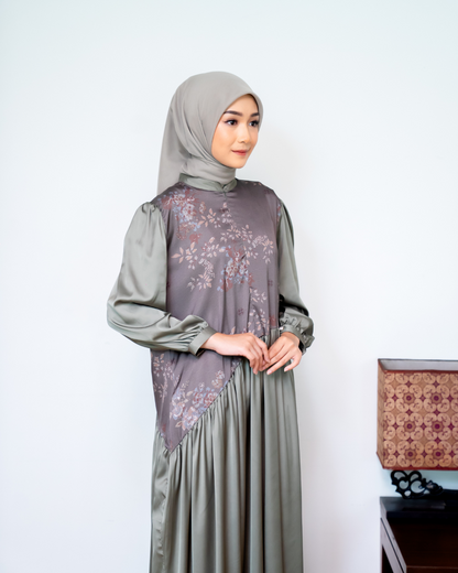HAIFA DRESS - FOREST PINE (EID SERIES 2025)