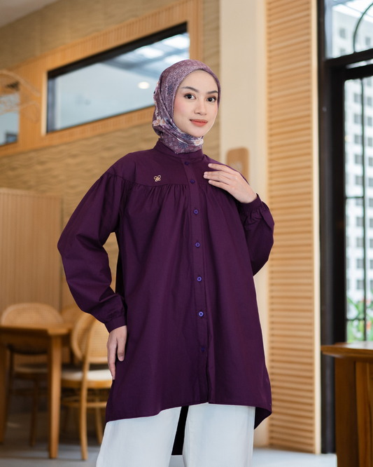 Carmia Shirt - Deep Purple
