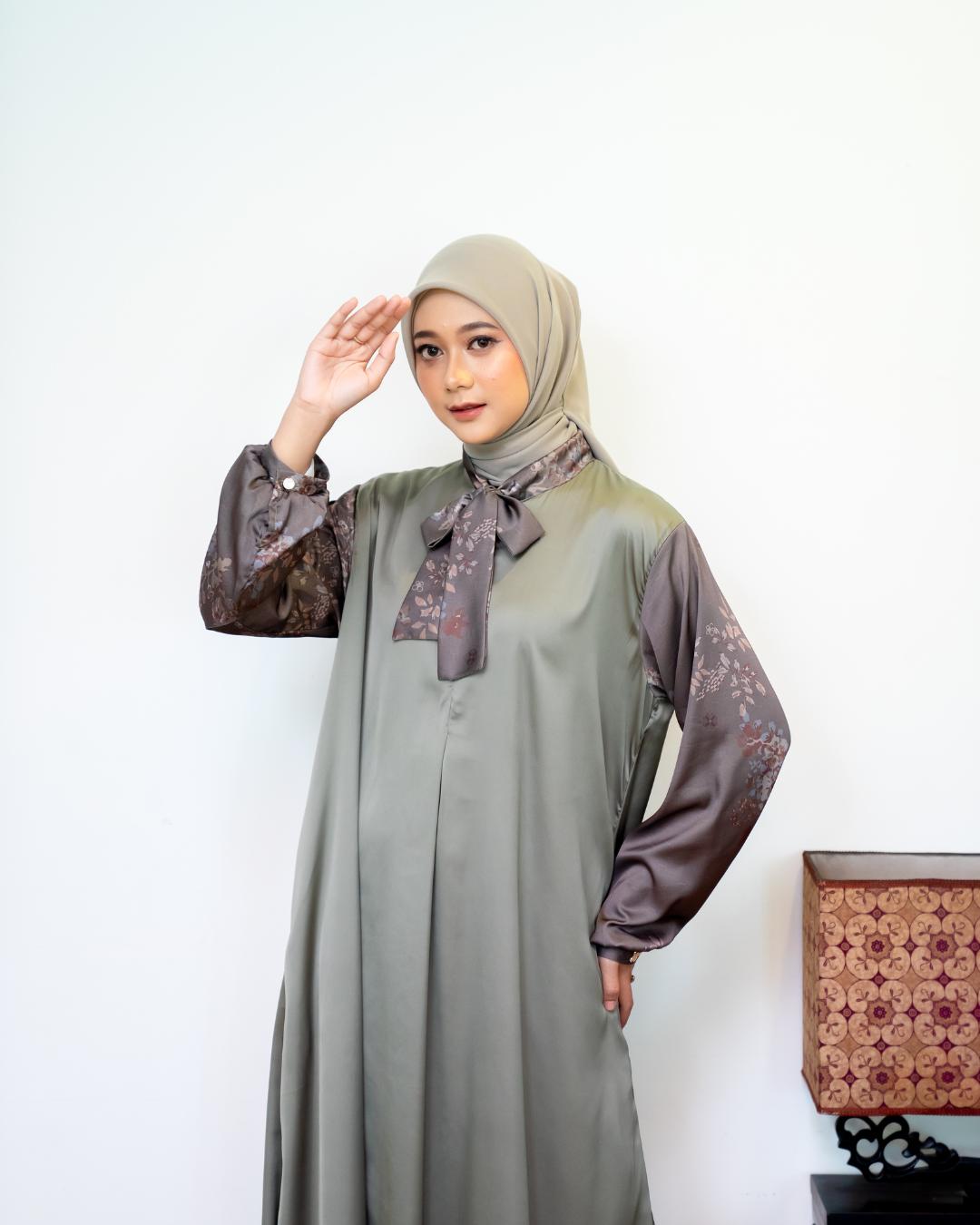 JANNA DRESS - FOREST PINE (EID SERIES 2025)