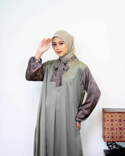 JANNA DRESS - FOREST PINE (EID SERIES 2025)