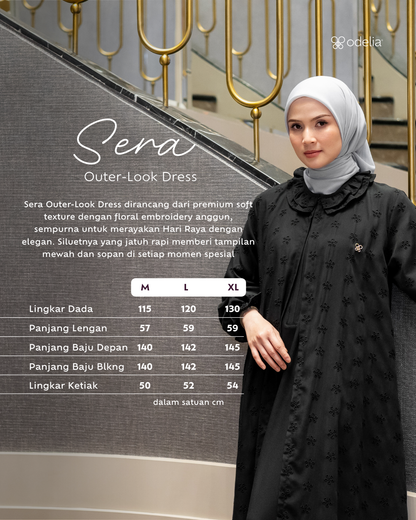 Sera OuterLook Dress - Classic Black