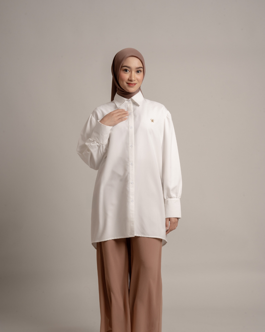 Danica Shirt - Formal White