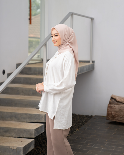 AURA TOP - BROKEN WHITE
