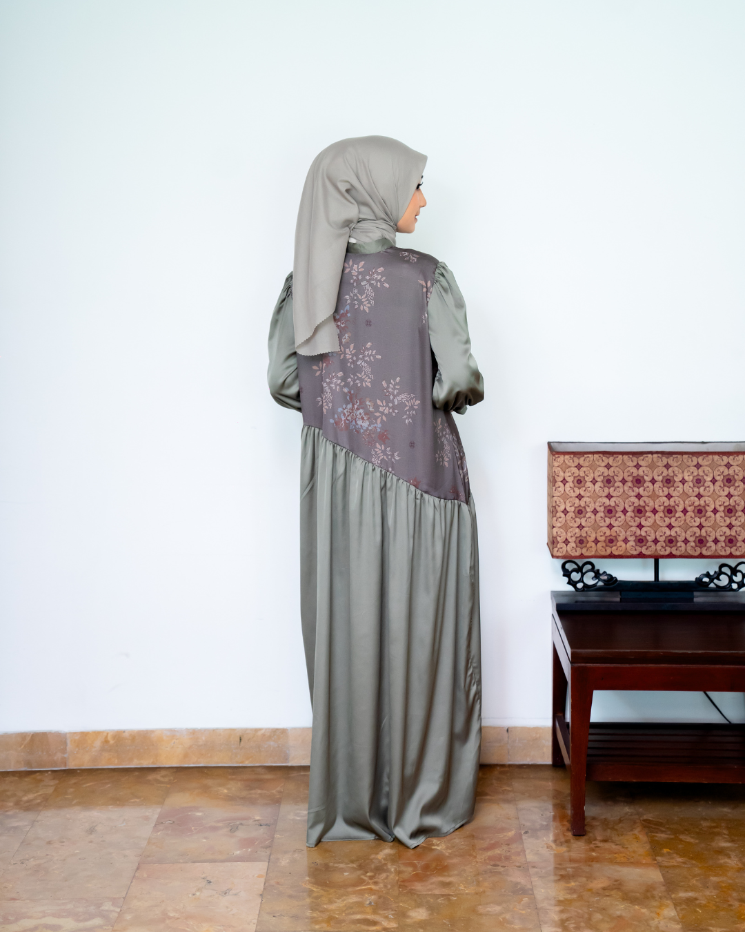 HAIFA DRESS - FOREST PINE (EID SERIES 2025)