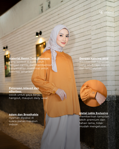 Evania Blouse - Marigold