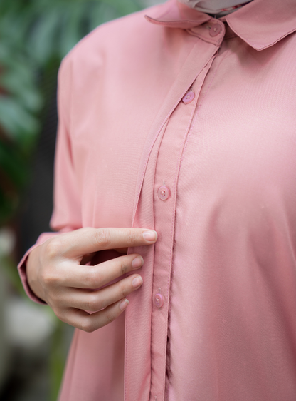 Alecia Shirt - Dusty Rose