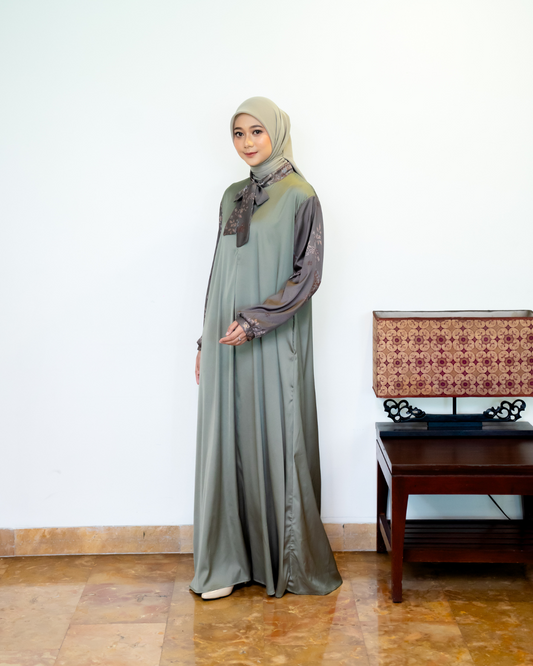JANNA DRESS - FOREST PINE (EID SERIES 2025)