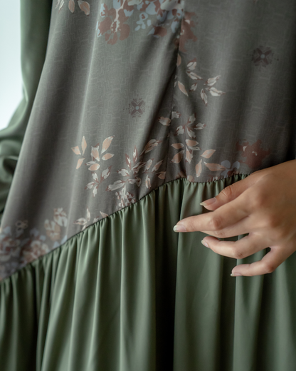 HAIFA DRESS - FOREST PINE (EID SERIES 2025)