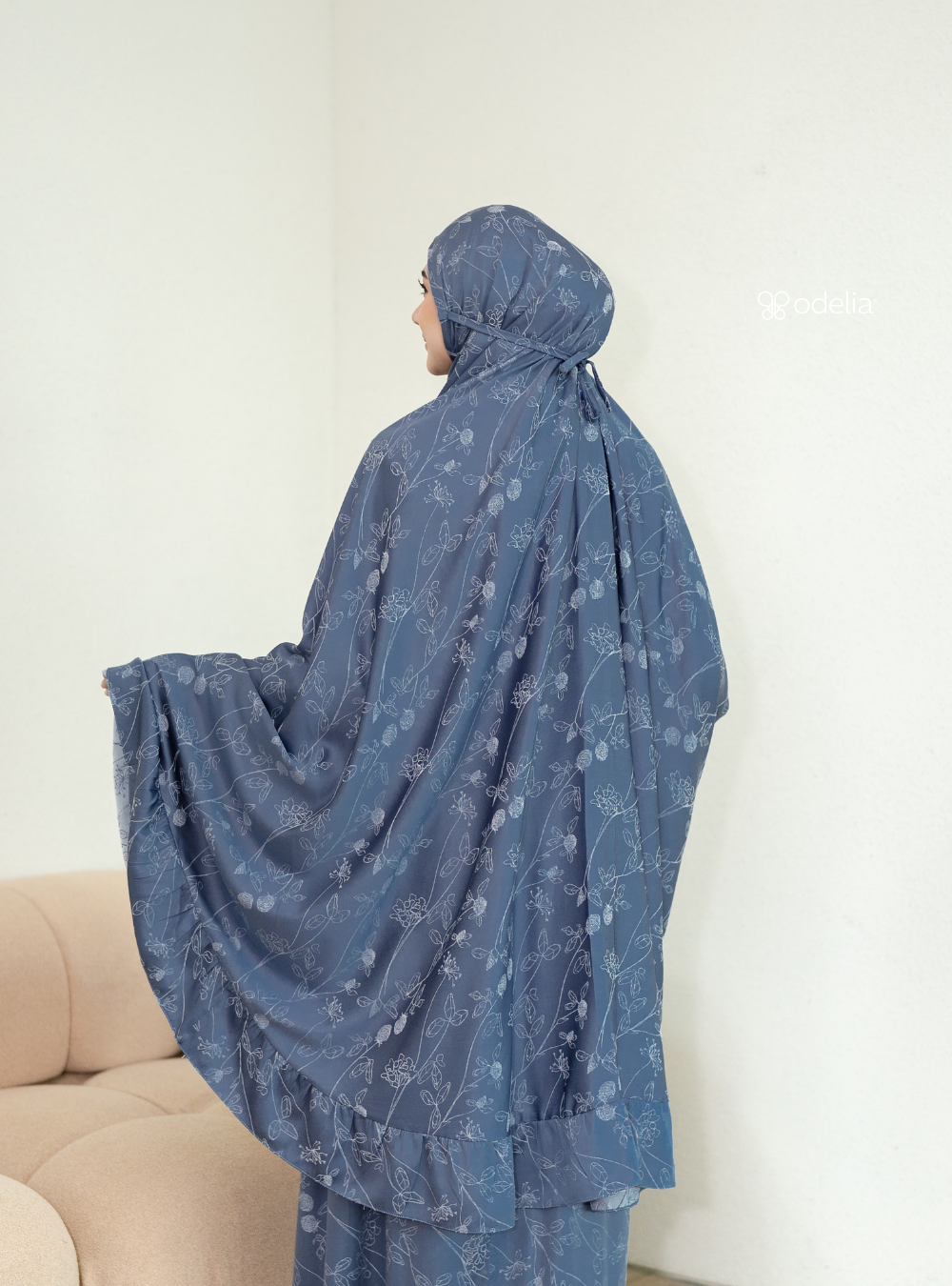 Rihla Soft Flow Prayer Set - Slate Blue