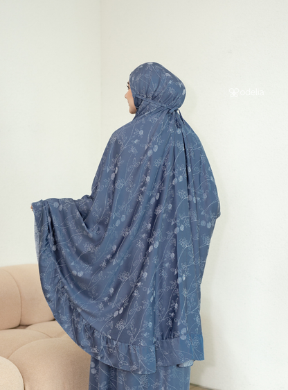 Rihla Soft Flow Prayer Set - Slate Blue